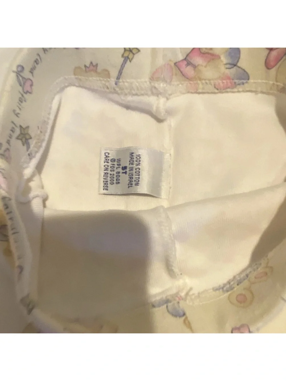 First Impressions Cream Floral Character Pajama Set